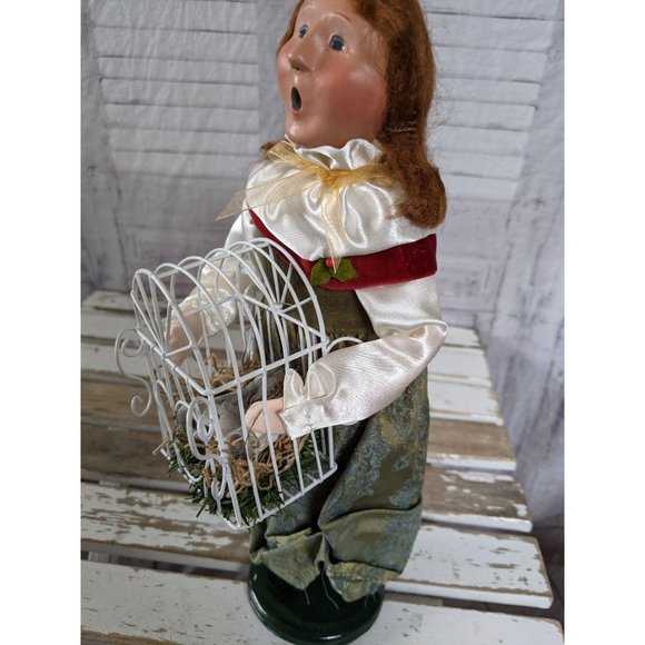 Byers choice bird cage 2008 lady Victorian - Picture 4 of 6